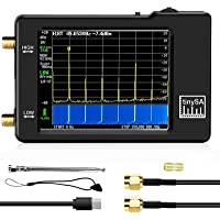 TinySA Handheld Tiny Spectrum Analizador de espectro de pantalla táctil de 2-8 pulgadas- 100 KHz-350 MHz- generador de…